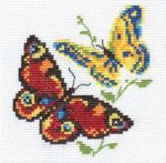АЛИСА Набор для вышивания 0-50 *Бабочки-красавицы*