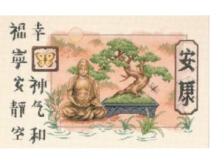 DIMENSIONS Набор для вышивания 35085 *Bonsai and Buddha (Бонсаи и Будда)* ― Сокровища для рукоделия