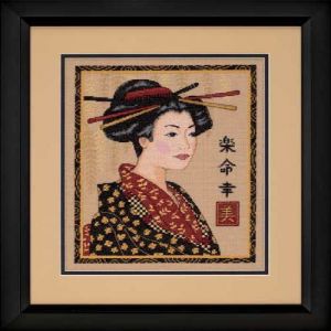 DIMENSIONS Набор для вышивания 35238 *Classic Geisha* ― Сокровища для рукоделия