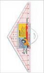 Линейка-треугольник 120 градусов Hemline NL4175 12 inch (31 см)