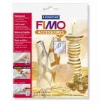 Поталь (металлическая фольга) FIMO (цвет - серебро) 14x14 см 7 листов