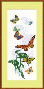 0903 Набор для вышивания *Экзотические бабочки*, Riolis ― Сокровища для рукоделия
