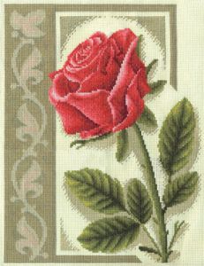 PANNA Набор для вышивания Ц-1266 *Пурпурная роза* ― Сокровища для рукоделия