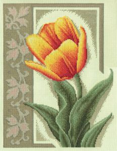 PANNA Набор для вышивания Ц-1288 *Прекрасный тюльпан* ― Сокровища для рукоделия