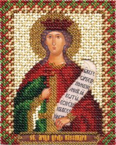 PANNA Набор для вышивания ЦМ-1208 *Икона Святой мученицы царицы Александры* ― Сокровища для рукоделия