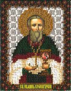 PANNA Набор для вышивания ЦМ-1397 *Икона Святого Праведного Иоанна Кронштадского* ― Сокровища для рукоделия
