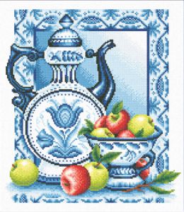 PANNA Набор для вышивания ГФ-0271 *Наливные яблочки* ― Сокровища для рукоделия