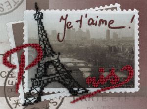 PANNA Набор для вышивания ГМ-1533 *Воспоминания о Париже* ― Сокровища для рукоделия