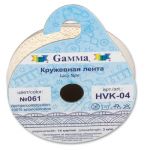 HVK-04 Кружевная лента Gamma 14 мм, 3 м (в ассортименте)
