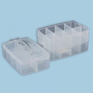 Коробка пластиковая для мелочей Gamma OM-1413 ― Сокровища для рукоделия