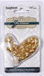 Желчужные сердечки (золотые) 60 шт SCB0717618