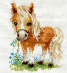АЛИСА Набор для вышивания 0-114 *Белогривая лошадка*