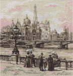 PANNA Набор для вышивания ГМ-1571 *Париж. На мосту Александра III*