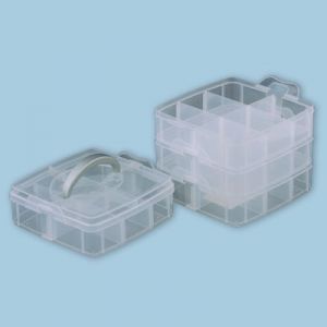 Коробка пластиковая для мелочей Gamma OM-1404 ― Сокровища для рукоделия