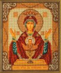 В-165 Набор для вышивания *Богородица Неупиваемая Чаша*, Радуга бисера