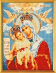 В-168 Набор для вышивания *Богородица Милующая*, Радуга бисера